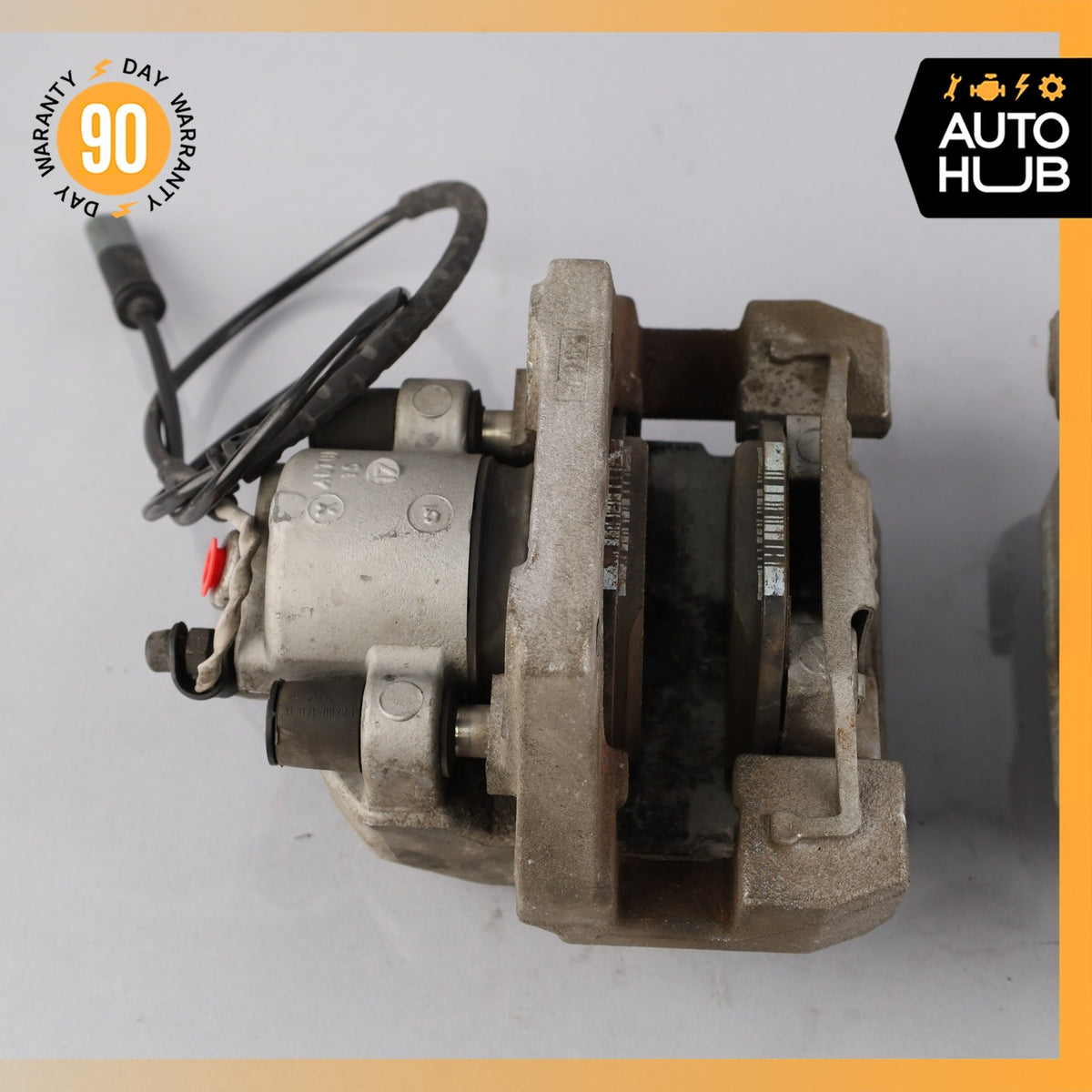 BMW F15 X5 Rear Left & Right Brake Caliper Calipers Set 34216776787 OEM 41k - photo 14