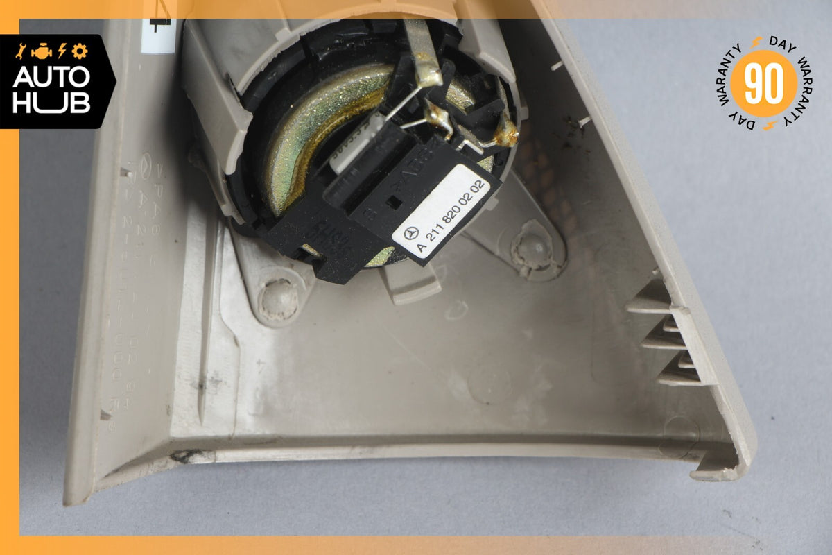 03-06 Mercedes W211 E320 E500 Tweeter Speaker Cover Right Passenger Side OEM - photo 9