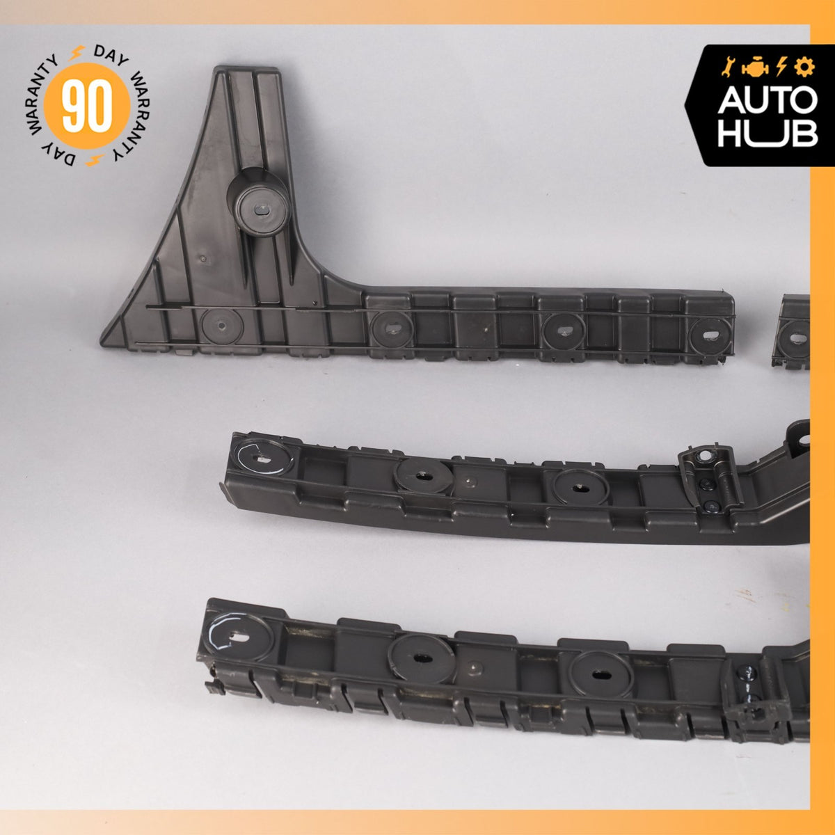 12-15 Bentley Continental GTC GT Rear Bumper Holder Support Brackets Set OEM 11k - photo 11