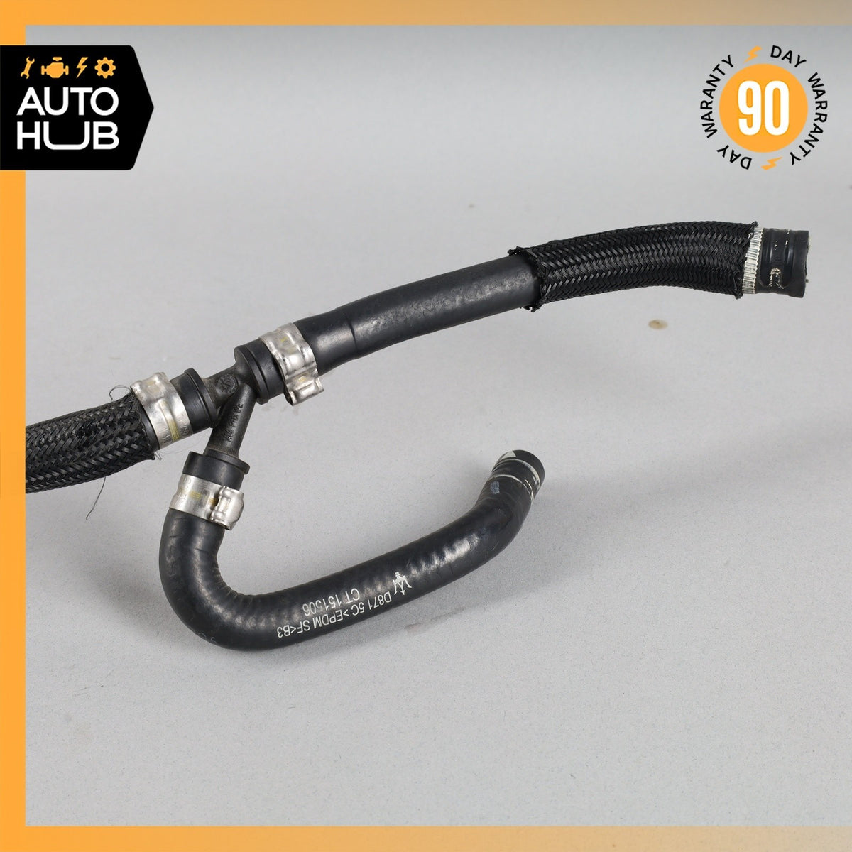 14-20 Maserati Ghibli Levante 3.0L V6 Turbocharger Water Coolant Line OEM 68k - photo 7