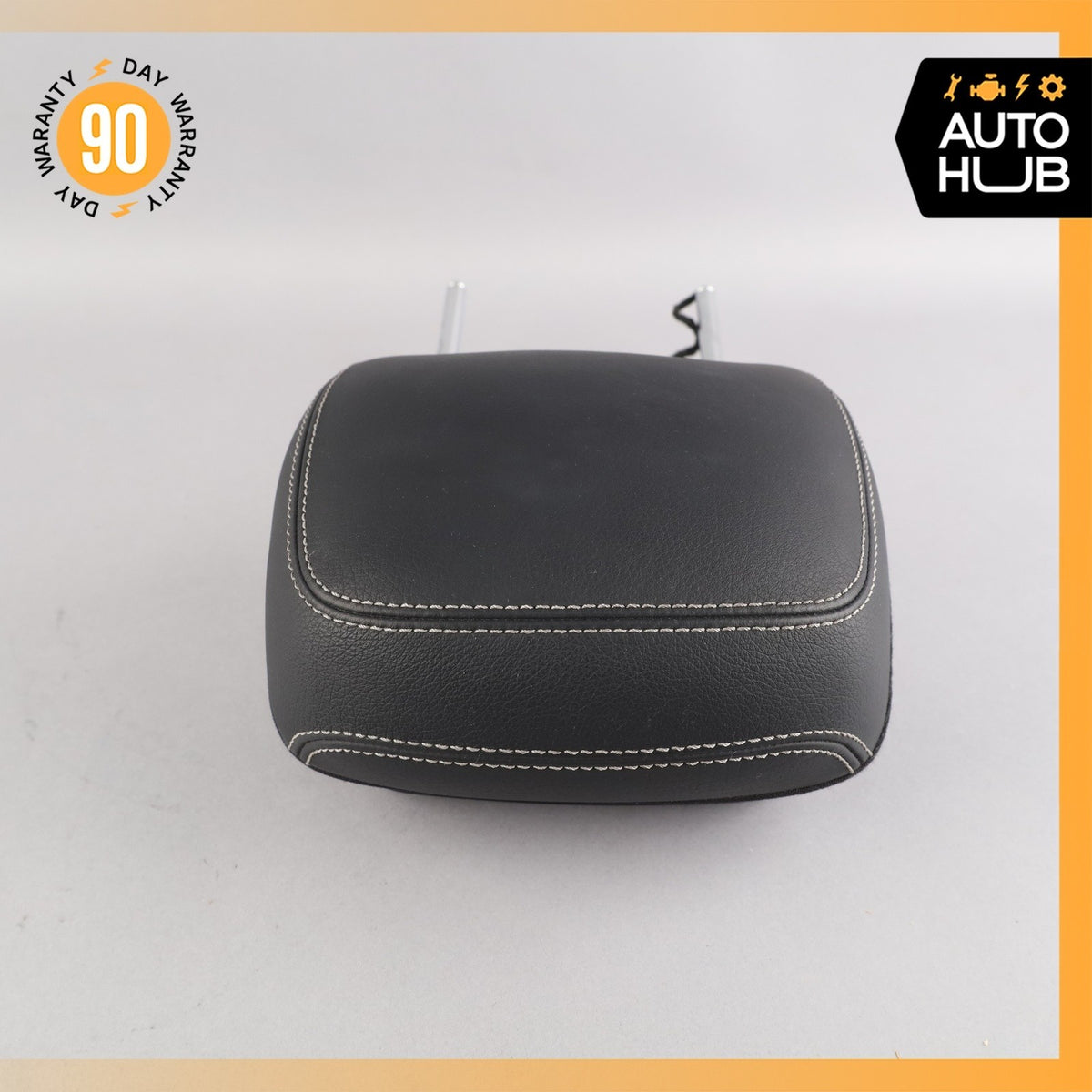 11-13 Mercedes W207 E350 E550 Front Seat Cushion Headrest Head Rest Black OEM - photo 8