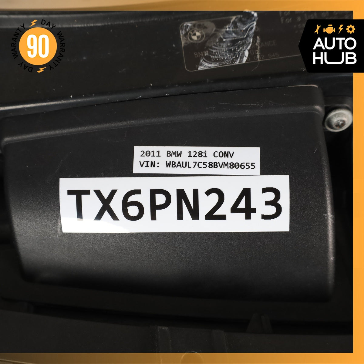 08-13 BMW E88 128i 135i Radiator Support Bar Frame Reinforcement OEM - photo 14