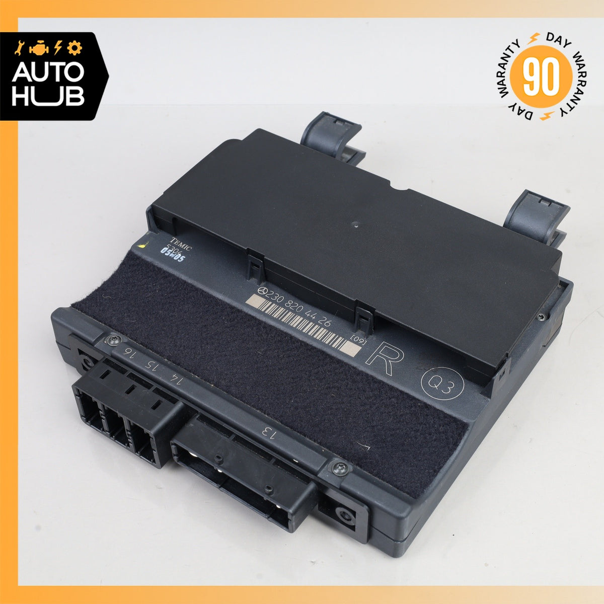 03-06 Mercedes R230 SL500 SL55 AMG Under Seat Control Module Right Side OEM - photo 2