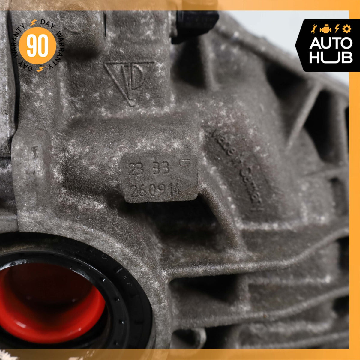 11-16 Porsche Panamera 970 4 3.6L V6 Rear Differential Diff Axle Carrier OEM - photo 15