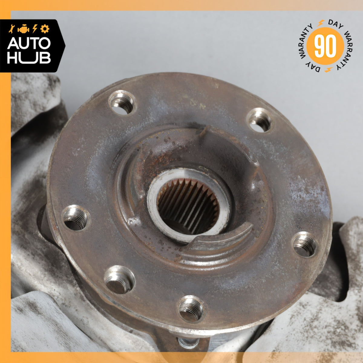 11-18 Porsche Cayenne 958 Front Right Knuckle Spindle 7P0615312B OEM - photo 9