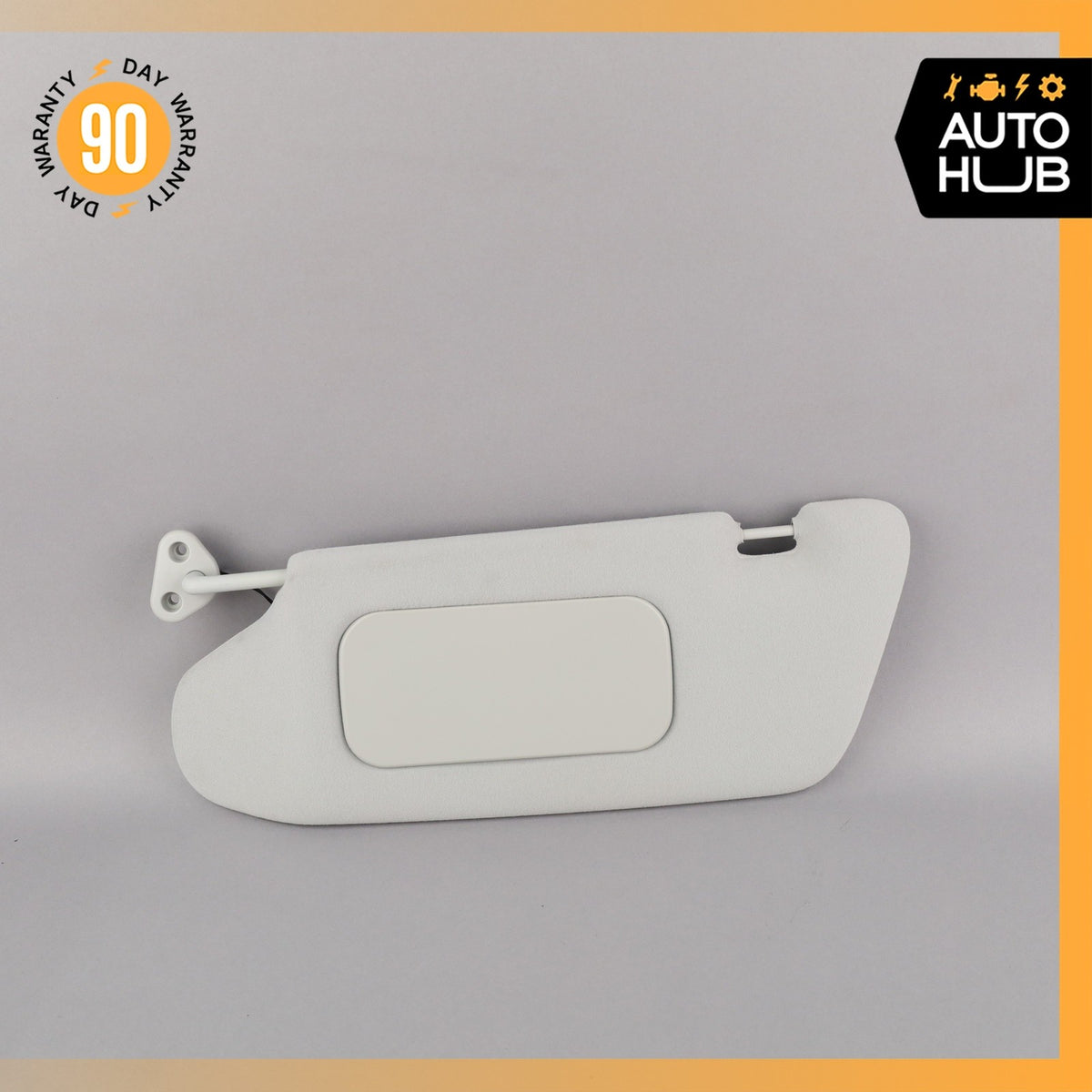 02-05 Mercedes W163 ML350 ML320 ML500 Left Side Sunvisor Shade Cover Gray OEM - photo 2