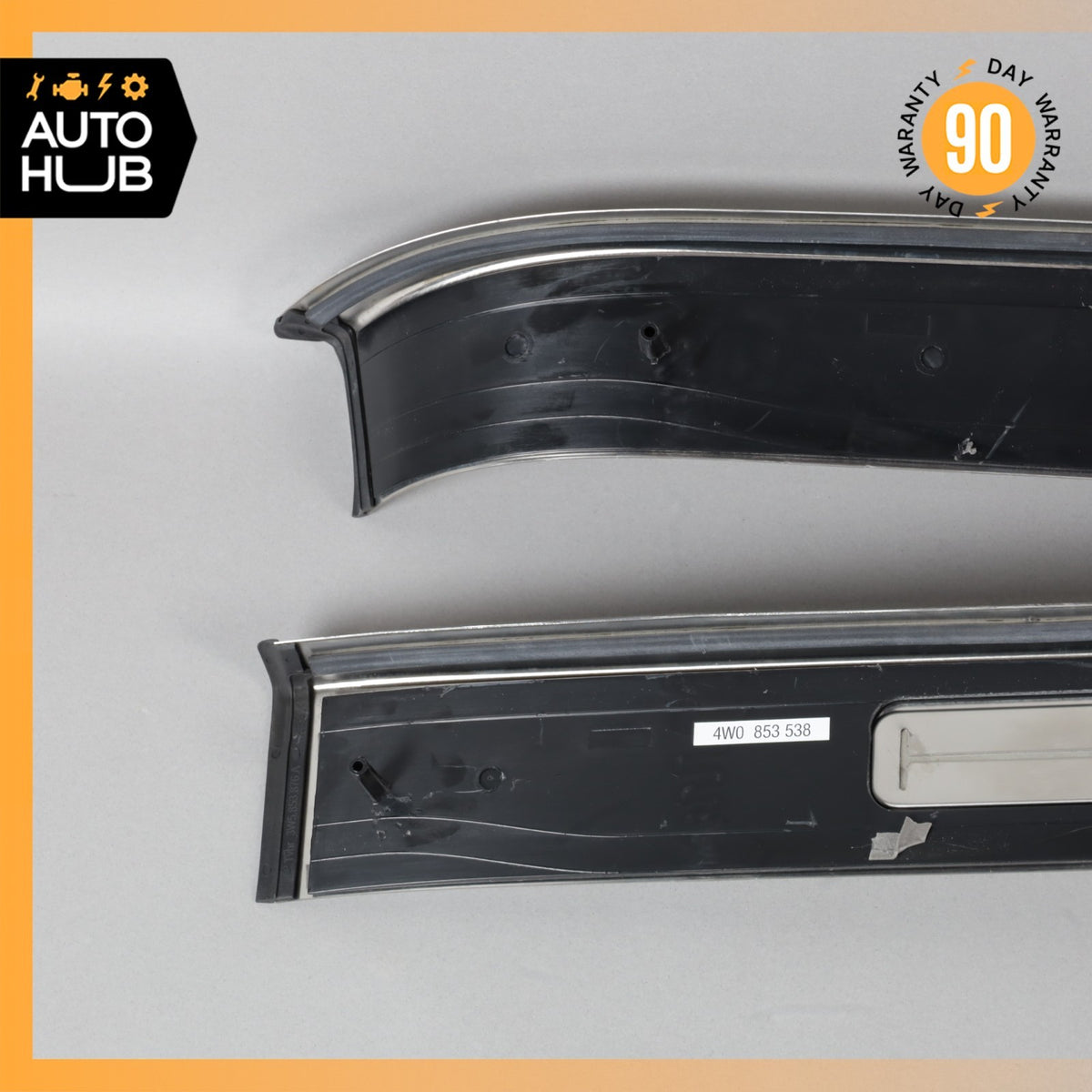 14-18 Bentley Flying Spur Front & Rear Side Door Step Sill Set OEM 40k - photo 16