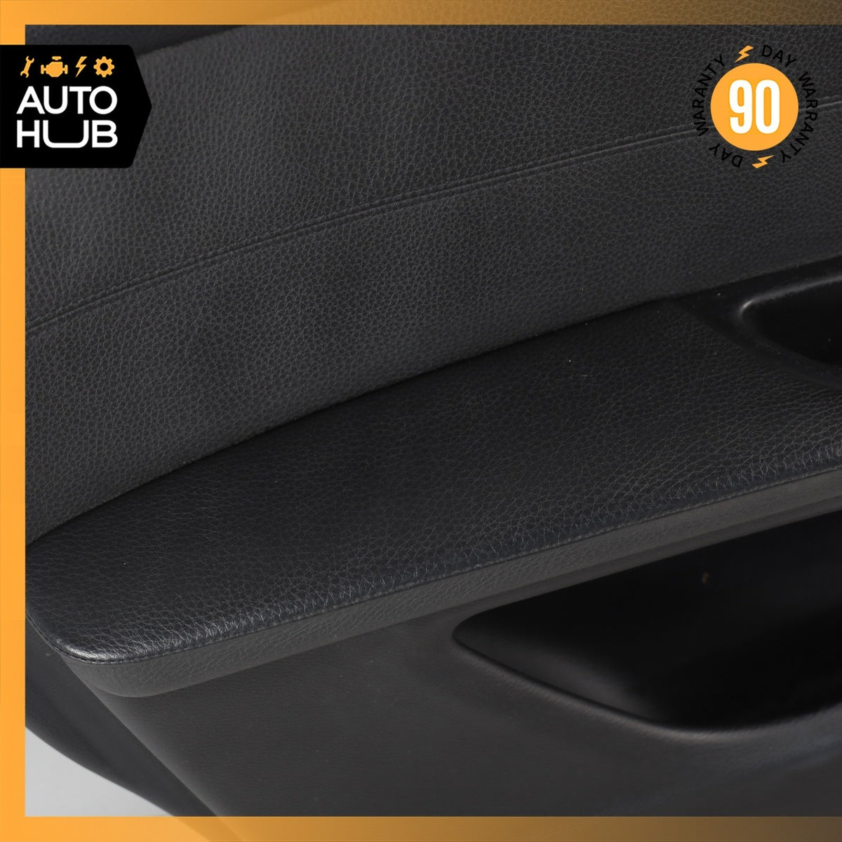 08-10 BMW E60 550i 528i Front Left Driver Side Interior Door Panel w/ Airbag OEM - photo 10