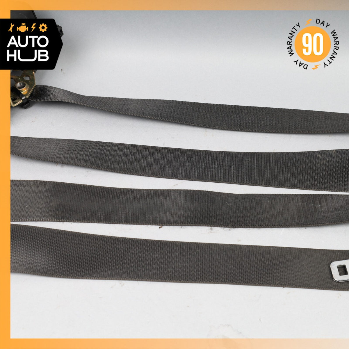 00-06 Mercedes W215 CL500 CL600 CL55 Front Left Seat Belt Retractor Black OEM - photo 3