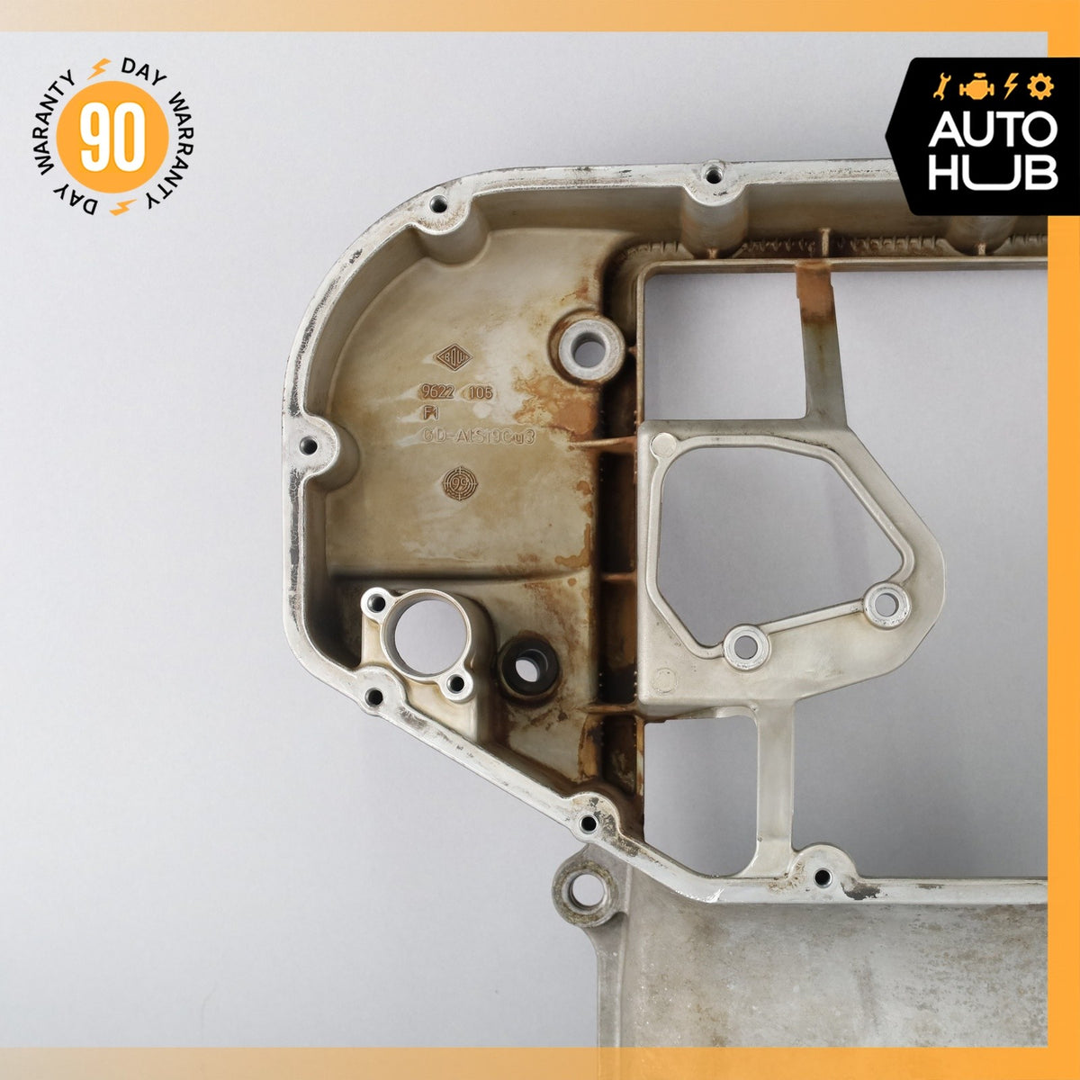 01-02 Mercedes W220 S600 CL600 V12 Engine Upper Oil Pan 1370140602 OEM - photo 2