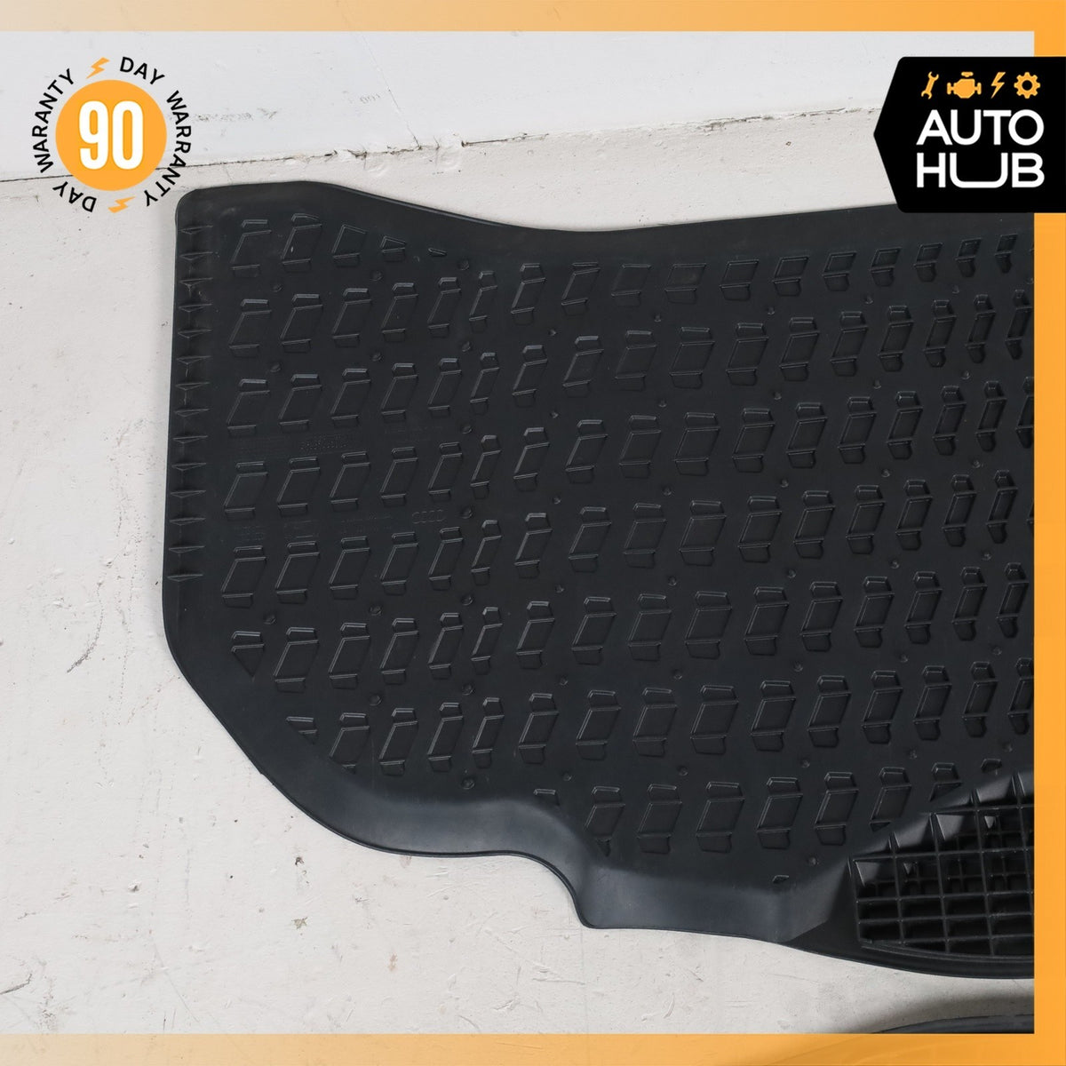 18-24 Audi 4M Q7 Front & Rear Floor Foot Mat Rubber Set OEM - photo 9