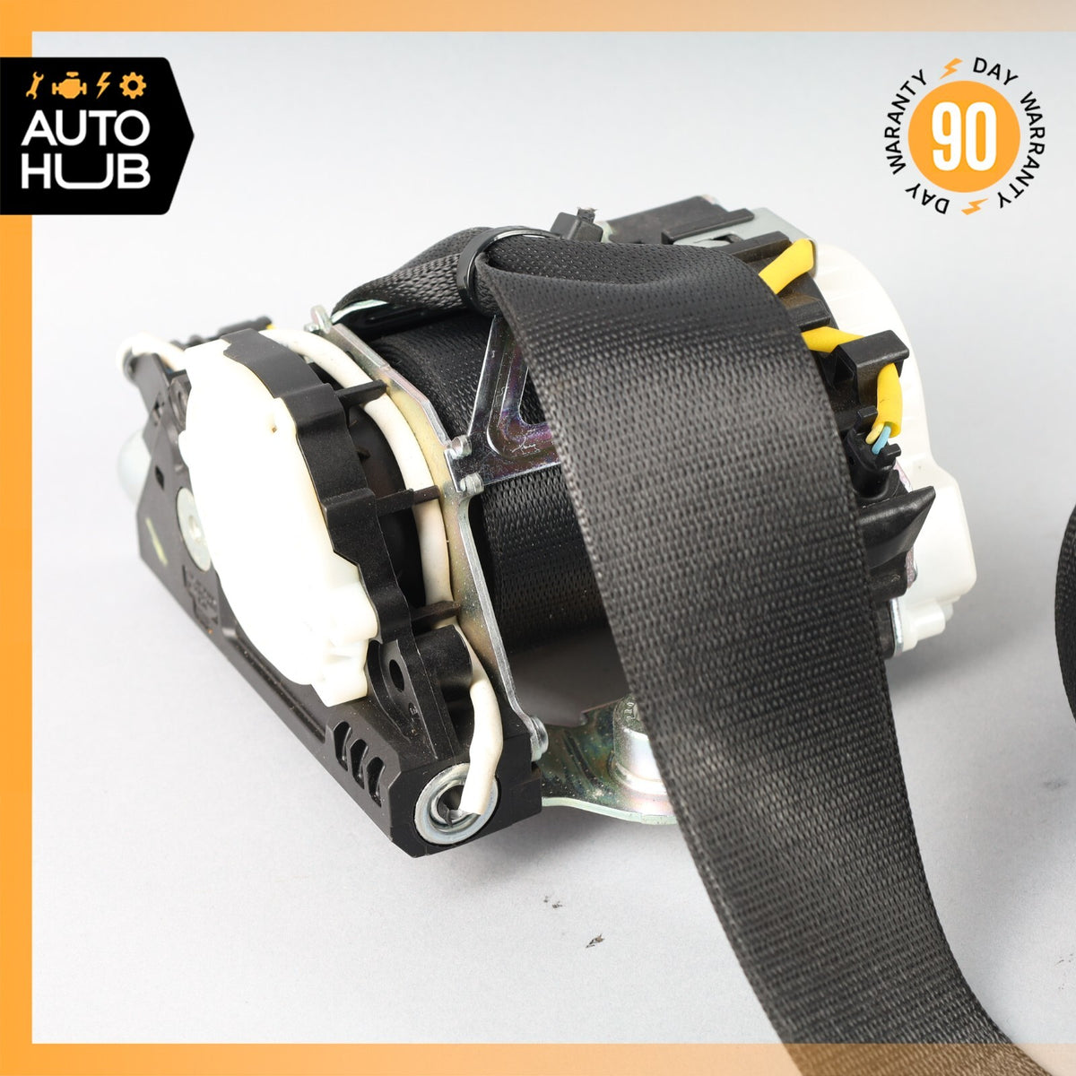 10-16 Porsche Panamera 970 S Hybrid Front Right Side Seat Belt Black OEM - photo 3