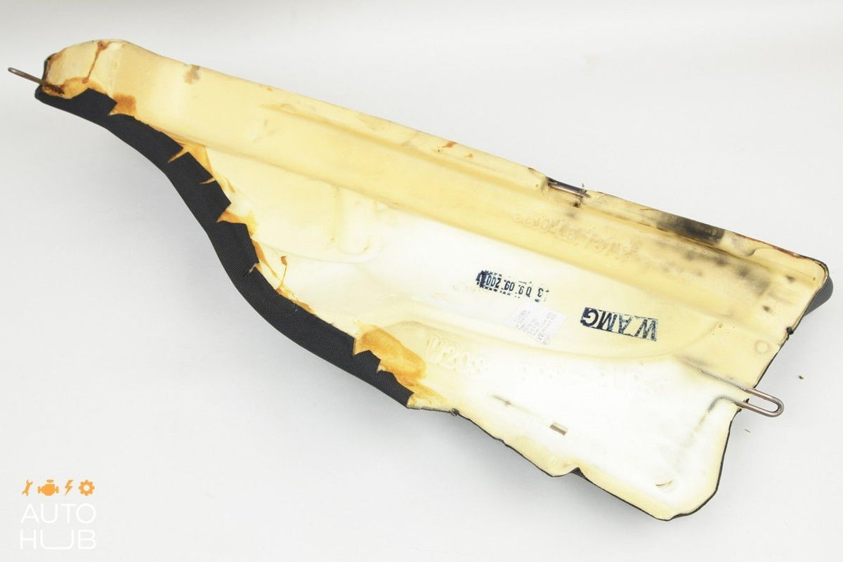 02-04 Mercedes W203 C32 AMG Rear Right Top Upper Seat Bolster Black OEM - photo 7