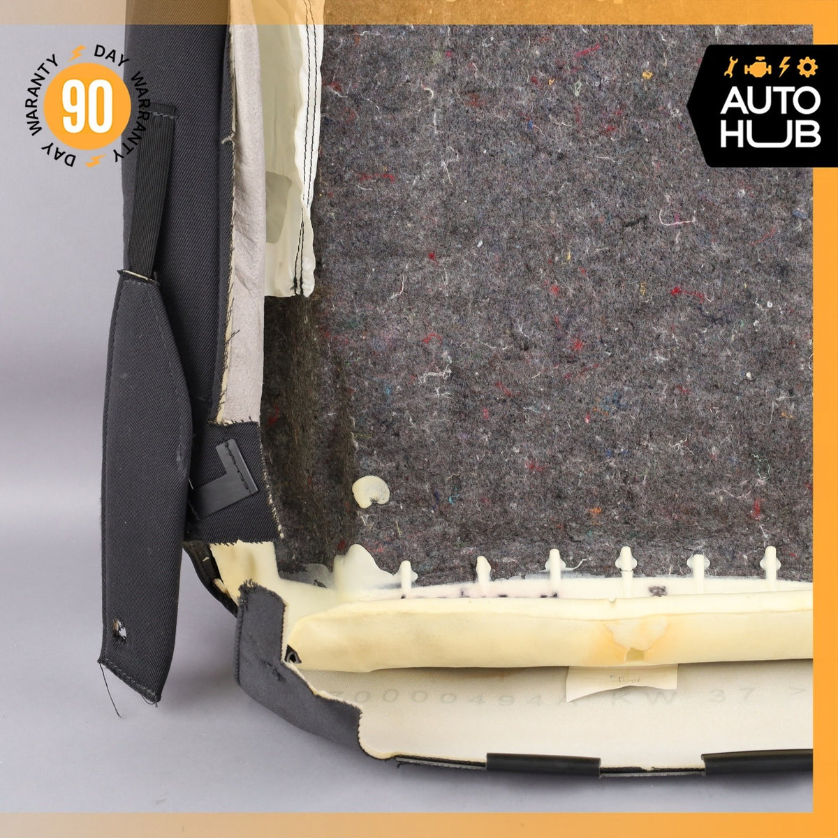 15-20 Audi 8V A3 S3 Front Left Driver Side Top Upper Seat Cushion Black OEM - photo 11