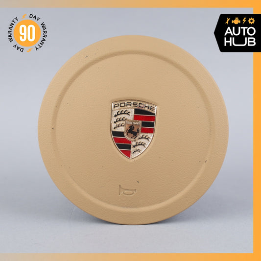 10-14 Porsche Cayenne 958 S Steering Wheel Airbag Air Bag Beige 7P5880201 OEM - photo 1