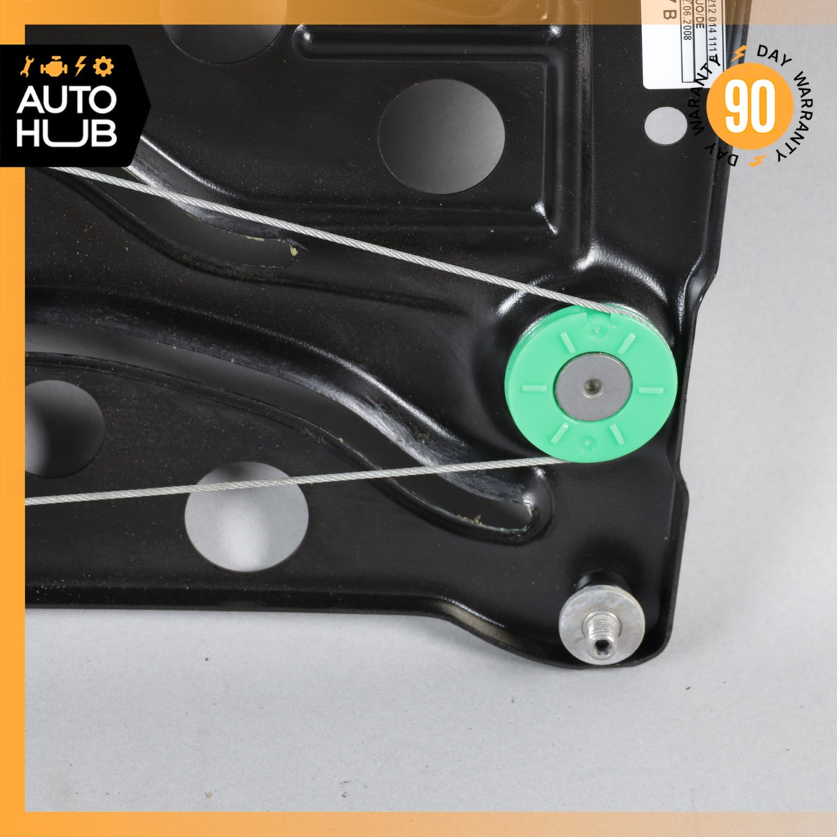 08-10 Bentley Continental GT Coupe Rear Left Side Window Regulator OEM 31k - photo 3
