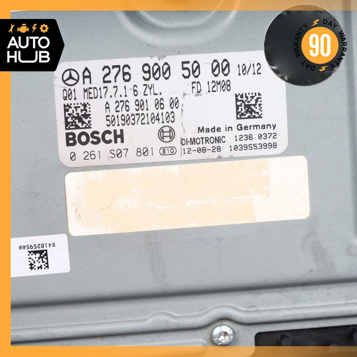 12-16 Mercedes W204 C300 GLK350 ECU Engine Control Module Unit OEM 88k - photo 9