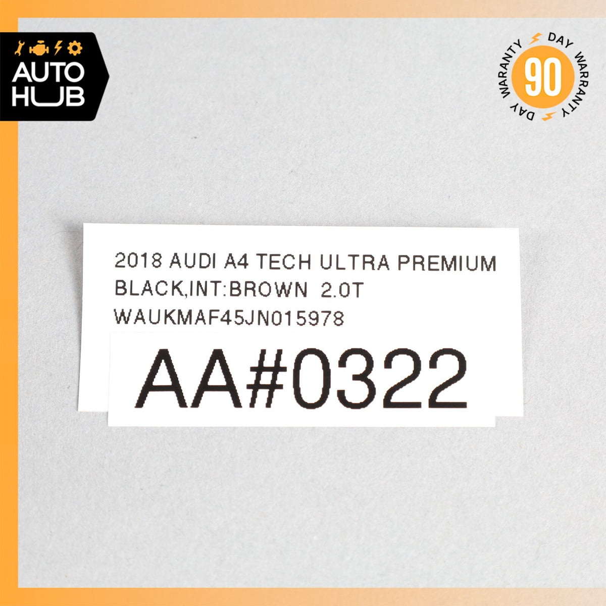 2018 Audi B9 A4 Left Driver Side Dashboard Knee Panel Black OEM 56k - photo 18