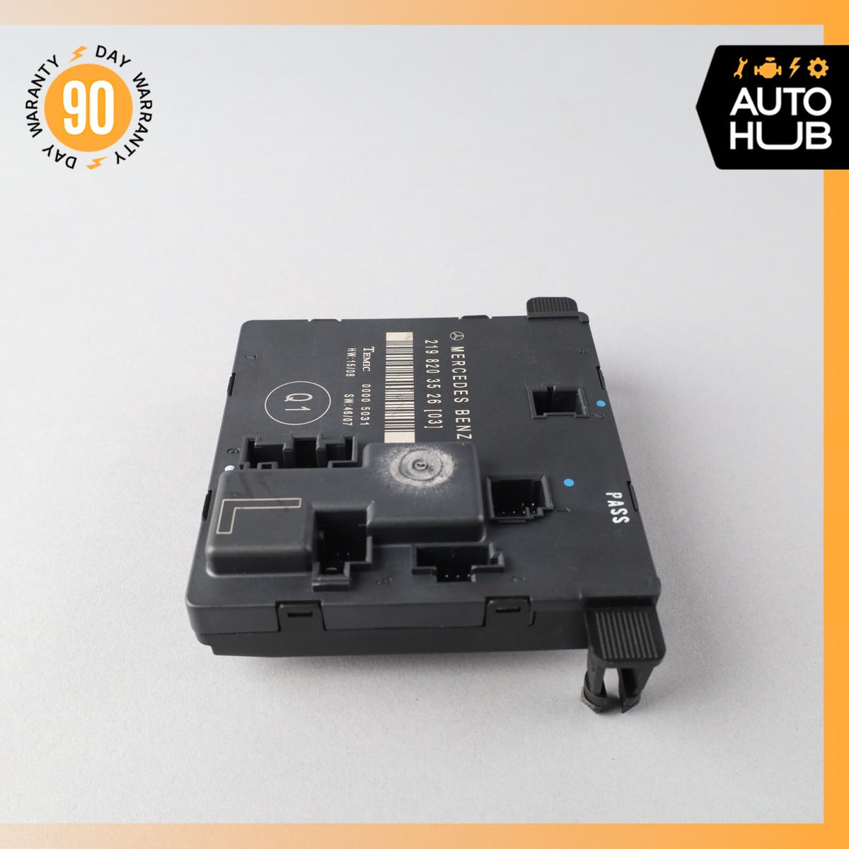 06-11 Mercedes W219 CLS550 CLS55 Rear Left Door Control Module 2198200226 OEM - photo 2