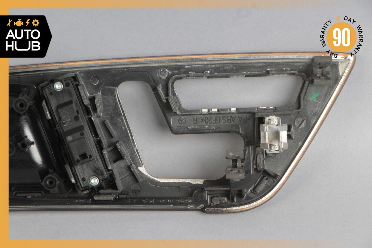 Mercedes W218 CLS400 CLS550 Front Right Side Seat Switch Trim Cover Wood OEM - photo 10