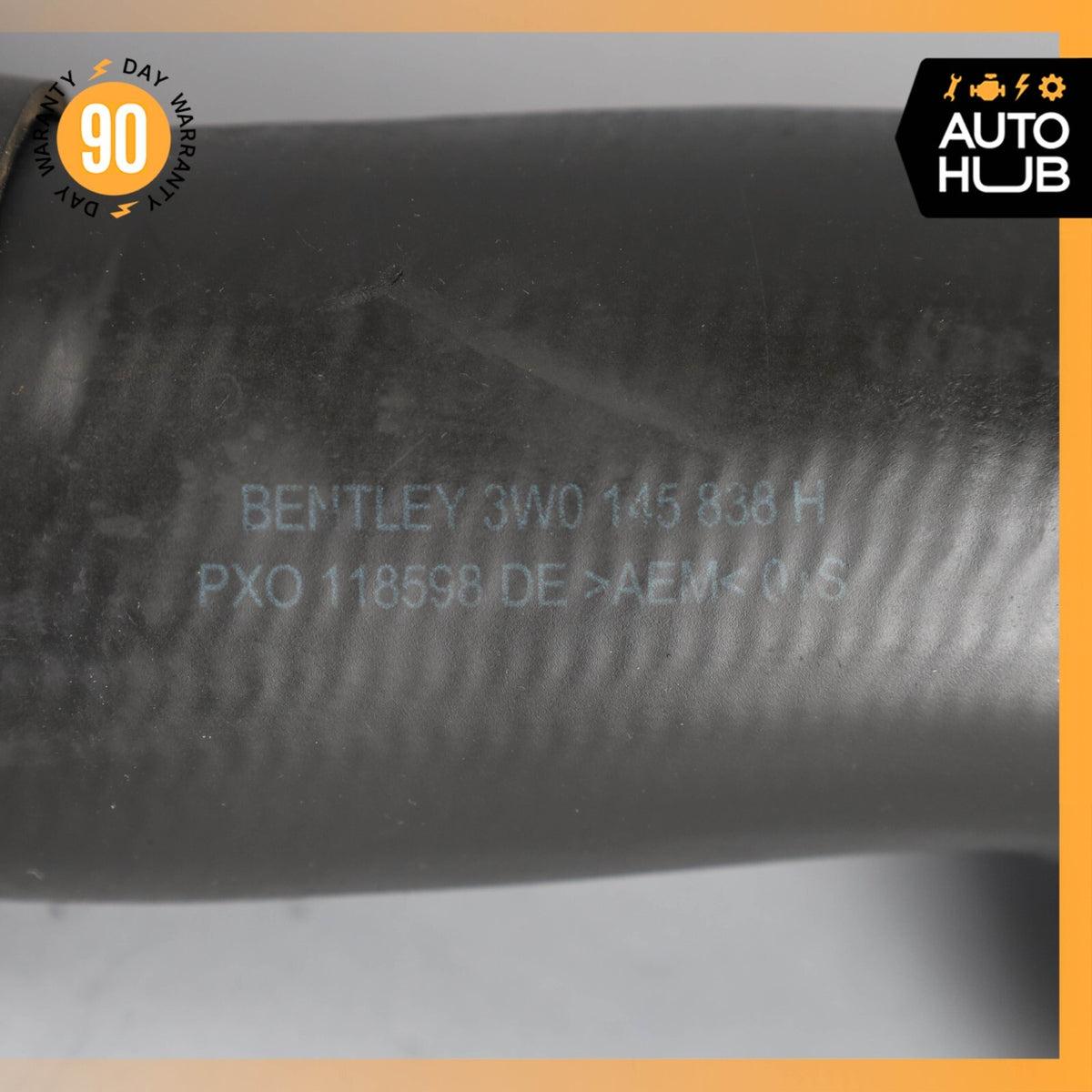Bentley Continental GTC GT 6.0L Left Side Intercooler Hose Pipe OEM 71k - photo 5