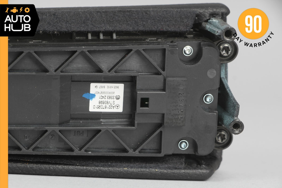 10-13 Mercedes W221 S400 S550 Rear Left Driver Window Control Switch Black OEM - photo 11