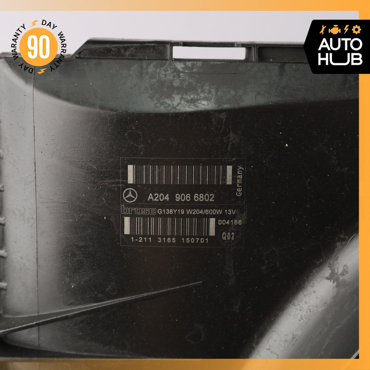 08-20 Mercedes W207 E400 C300 Engine Radiator Cooling Fan Motor Assembly OEM - photo 19