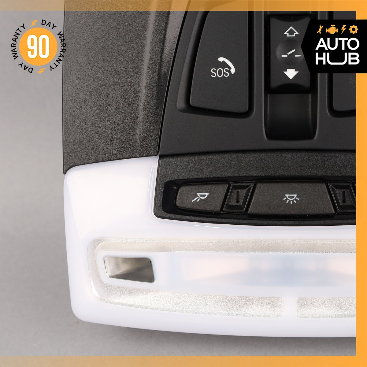 BMW F15 X5 Front Roof Dome Light Dome Light Switch Console OEM 69k - photo 8