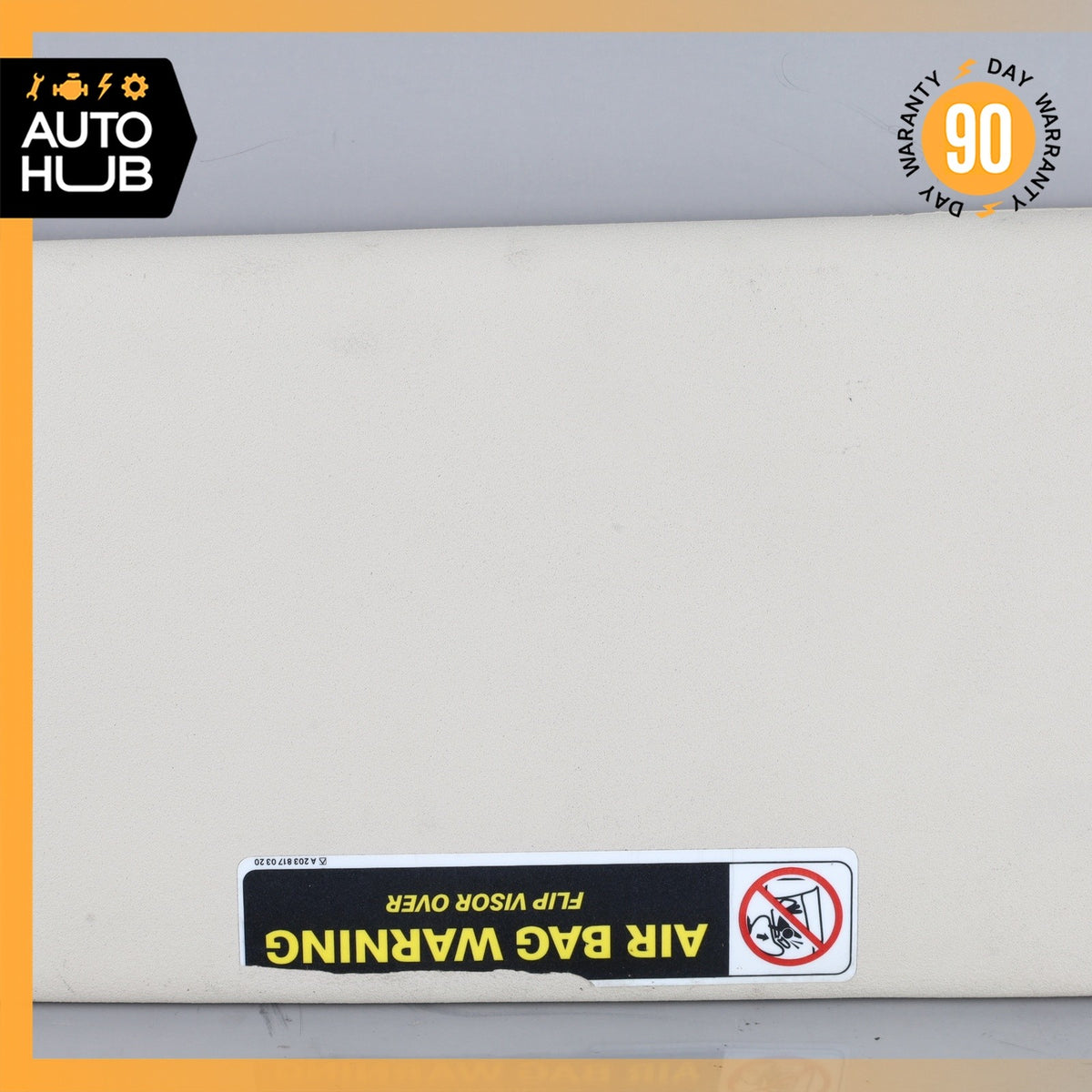 03-09 Mercedes W209 CLK500 CLK550 Convertible Right Side Sun Visor Sunvisor OEM - photo 9