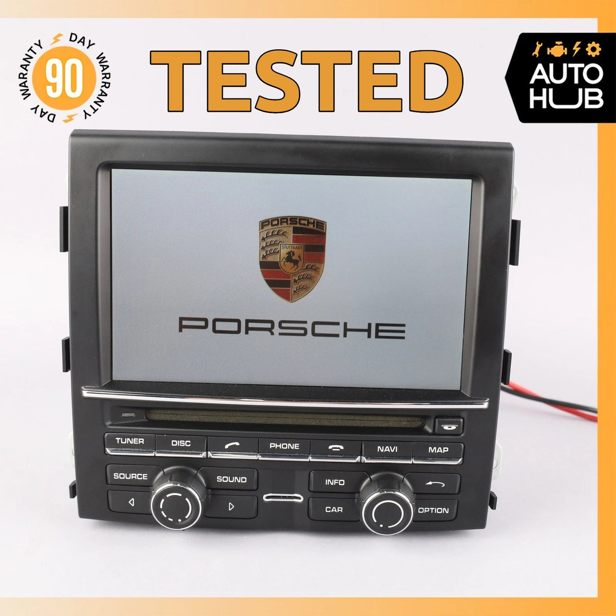 11-16 Porsche Cayenne 958 Command Head Unit Navigation Radio 95864297100 OEM - photo 1