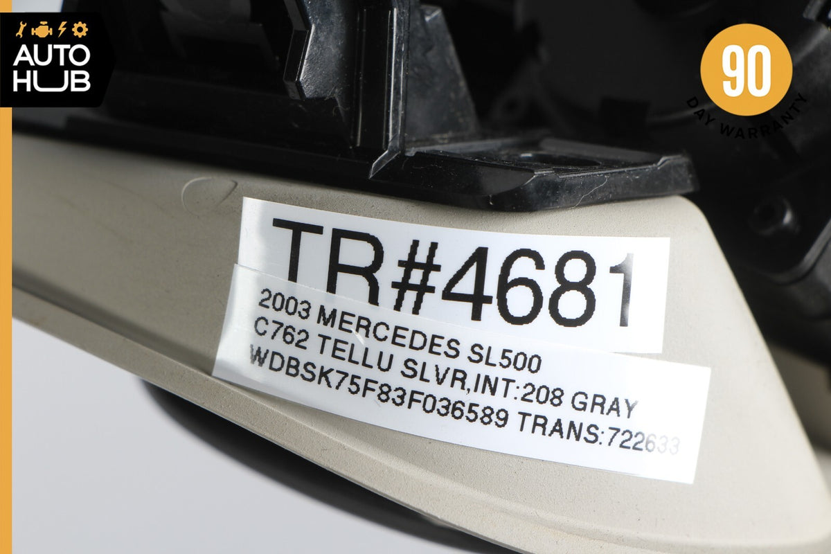 03-12 Mercedes R230 SL500 SL550 SL55 AMG Headlight Control Switch Gray OEM - photo 12