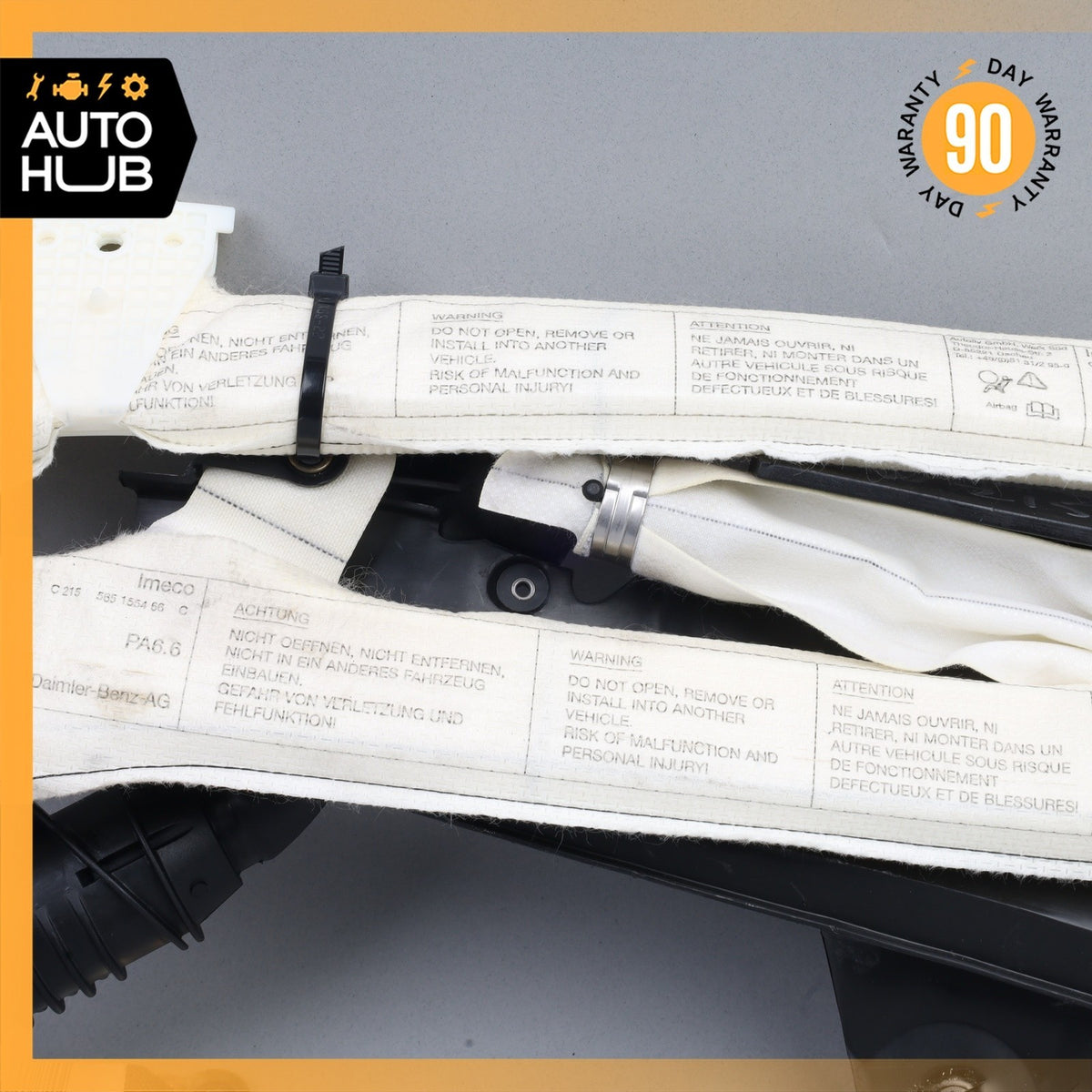 00-06 Mercedes W215 CL500 CL55 AMG Roof Curtain Airbag Air Bag Left Side OEM - photo 14