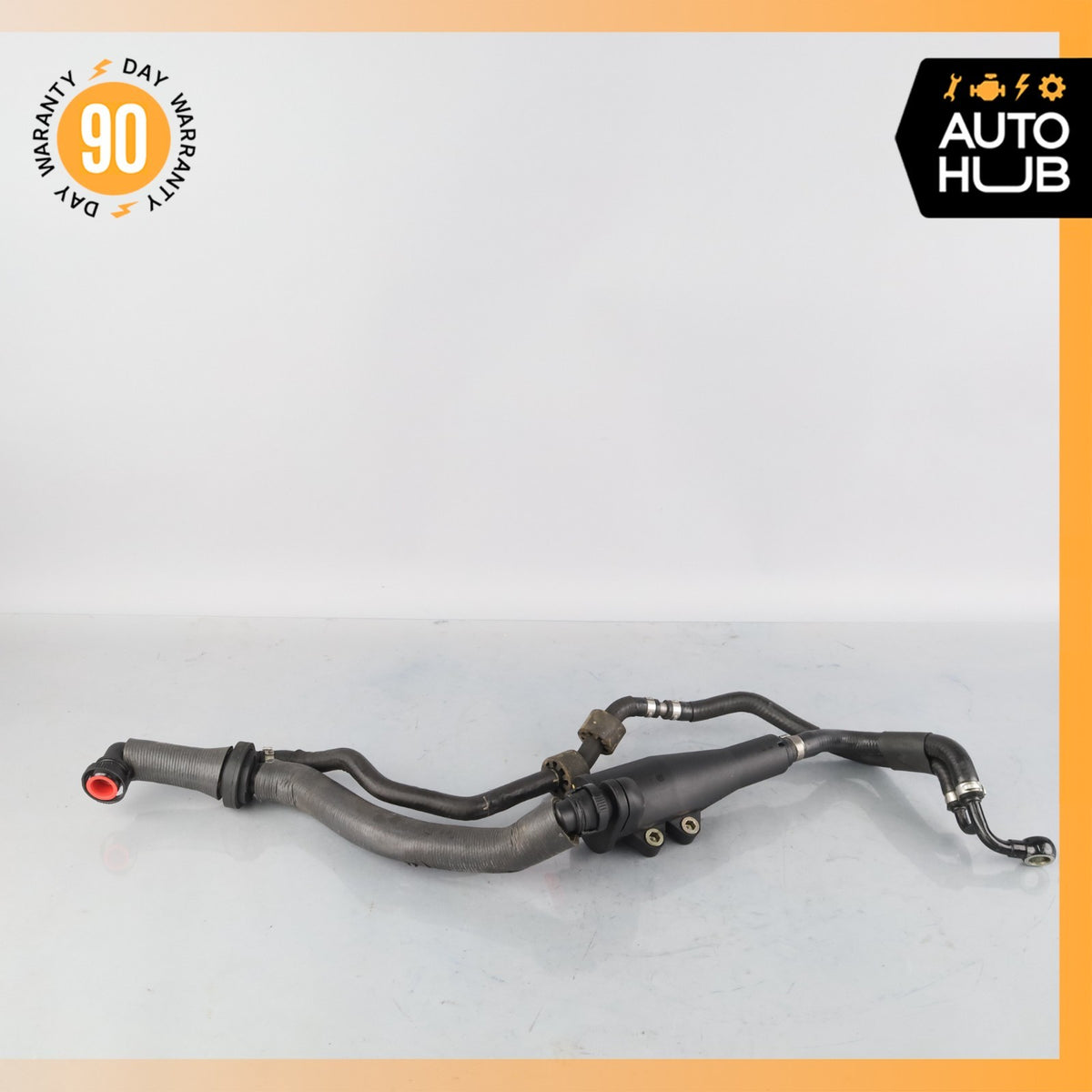 Bentley Continental Flying Spur 6.0L Left Engine Oil Separator w/ Pipe OEM 39k - photo 2