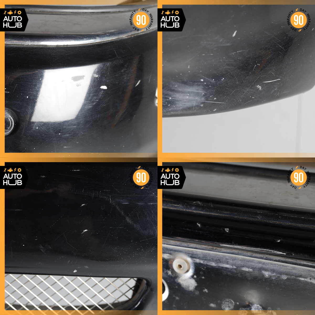 00-02 Bentley Arnage Front Bumper Cover Assembly Black OEM 50k - photo 15