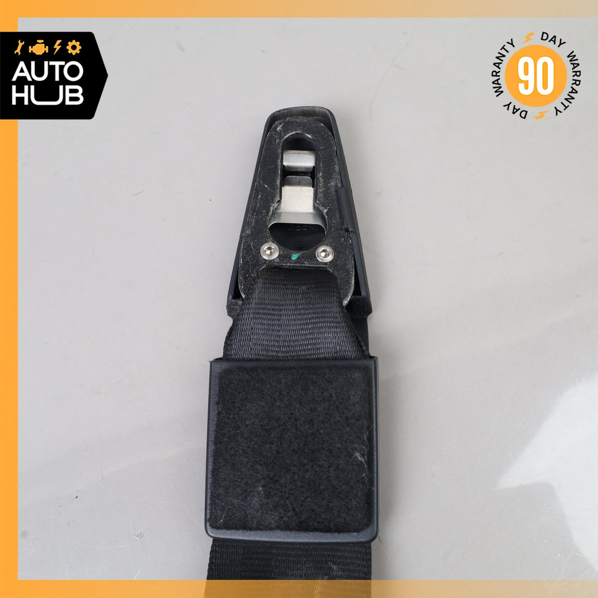 11-18 Porsche Cayenne 958 Front Left Driver Side Seat Belt Black OEM - photo 3