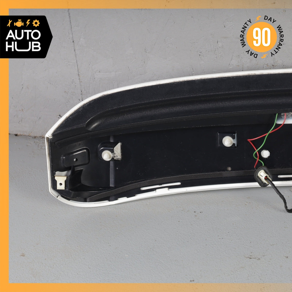 09-17 Audi 8R Q5 SQ5 Trunk Lid Spoiler Wing Black w/ Lamp OEM - photo 12