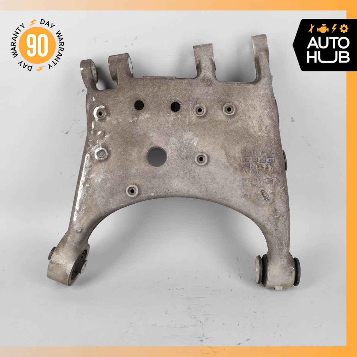 12-18 Bentley Continental GTC Rear Right Side Lower Control Arm OEM 71k - photo 3