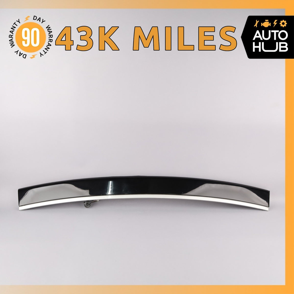17-23 Mercedes W205 C63 AMG Front Upper Windshield Cover Panel Molding OEM 43k - photo 1