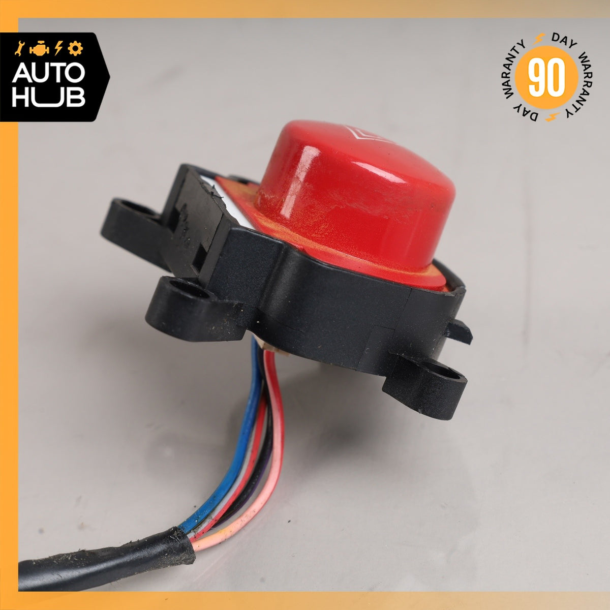 03-13 Maserati Quattroporte M139 Dashboard Emergency Hazard Switch Button OEM - photo 5