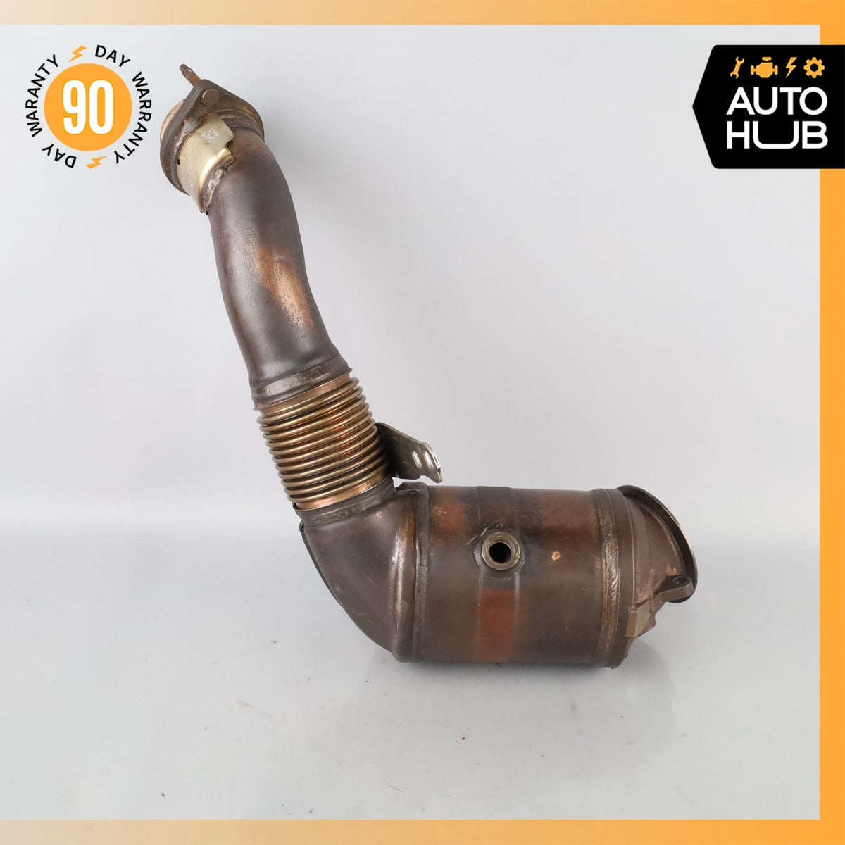 11-15 BMW E70 X5 750i 4.4L V8 Exhaust Downpipe Right & Left Set 18327645232 OEM - photo 16