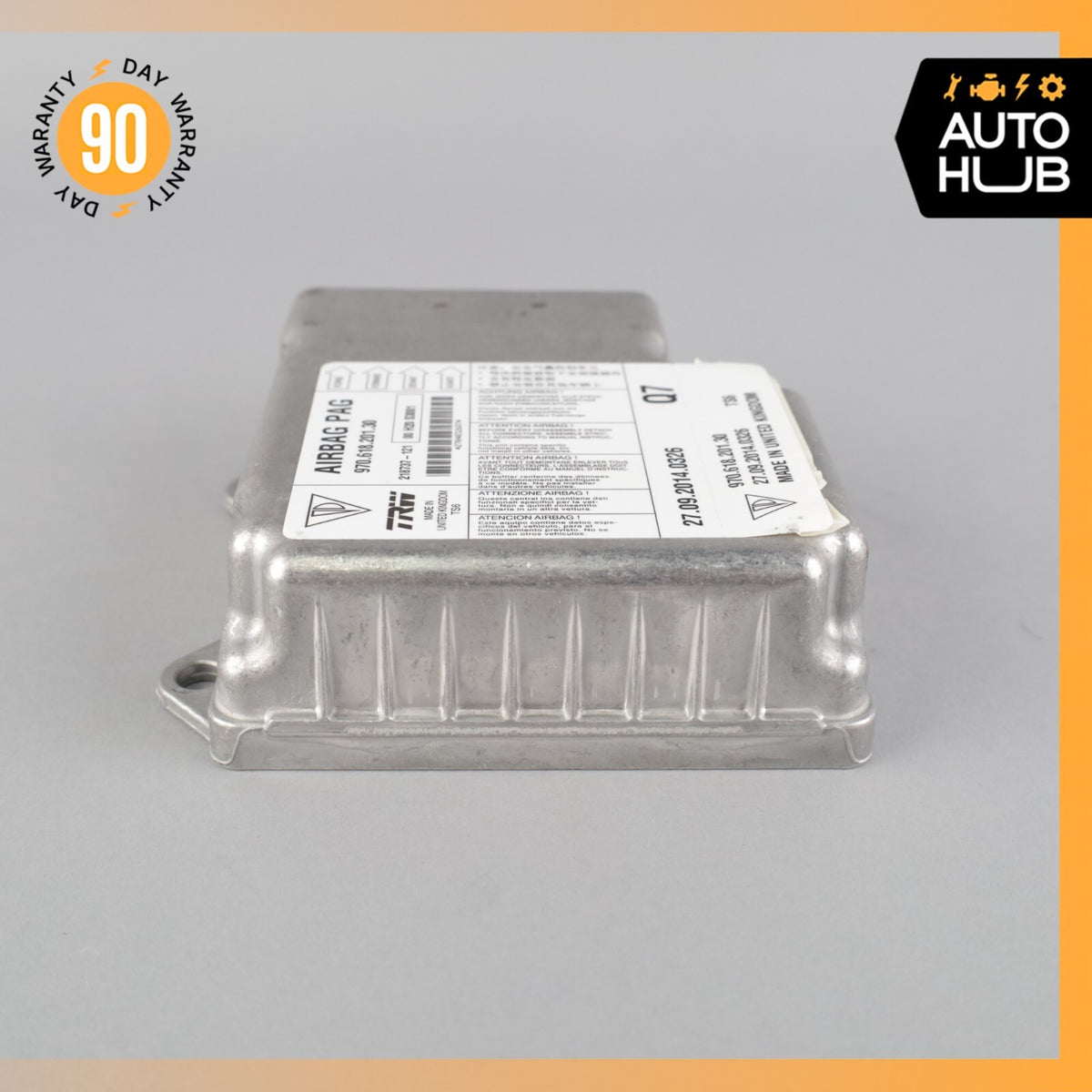 Porsche Panamera 970 Hybrid S Airbag Air Bag Sensor SRS Control Module OEM - photo 4