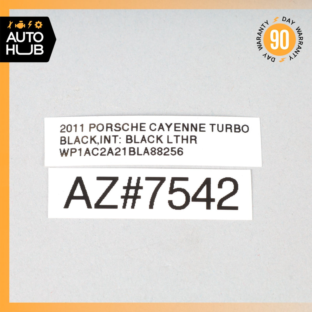 11-18 Porsche Cayenne Turbo 958 Electronic Parking Button Switch OEM - photo 7