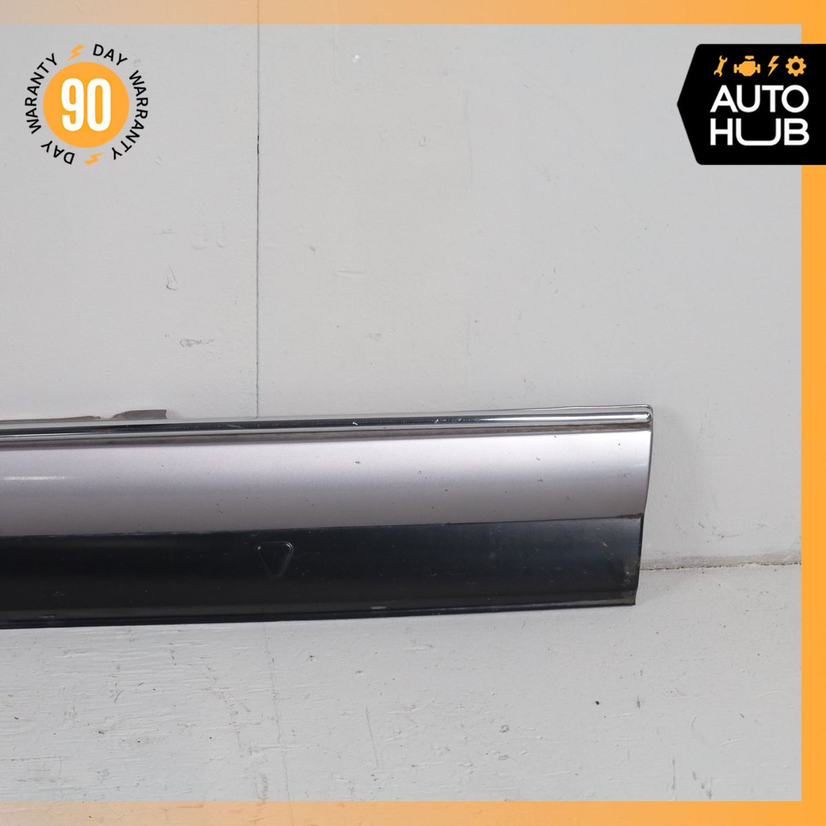 99-02 Rolls Royce Silver Seraph Right Side Skirt Rocker Panel Molding OEM - photo 5