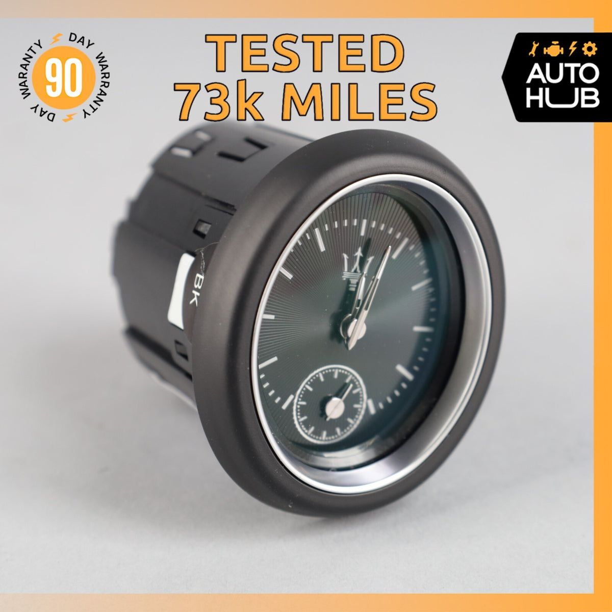 17-20 Maserati Levante M161 Center Dashboard Analog Clock OEM 73k - photo 1