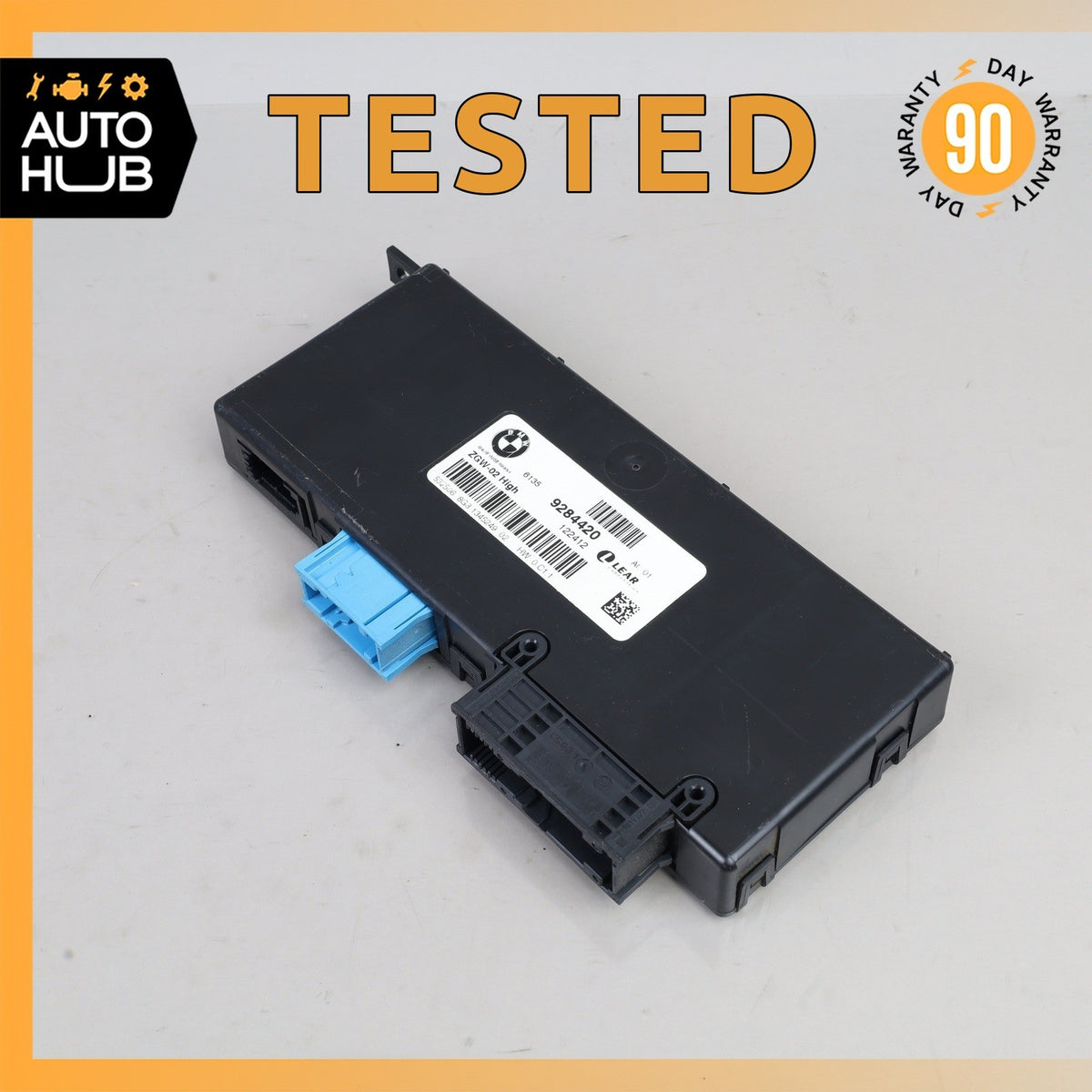 BMW F10 ActiveHybrid 5 640i Central Gateway Control Module 61359284420 OEM - photo 1