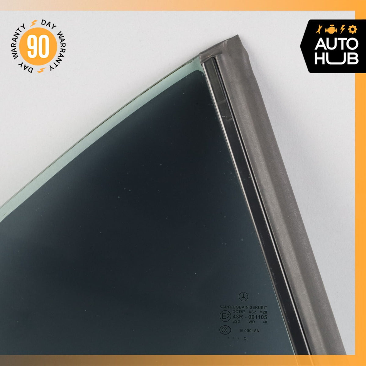 05-11 Mercedes R171 SLK300 SLK55 SLK280 Quarter Window Glass Rear Right Side OEM - photo 3
