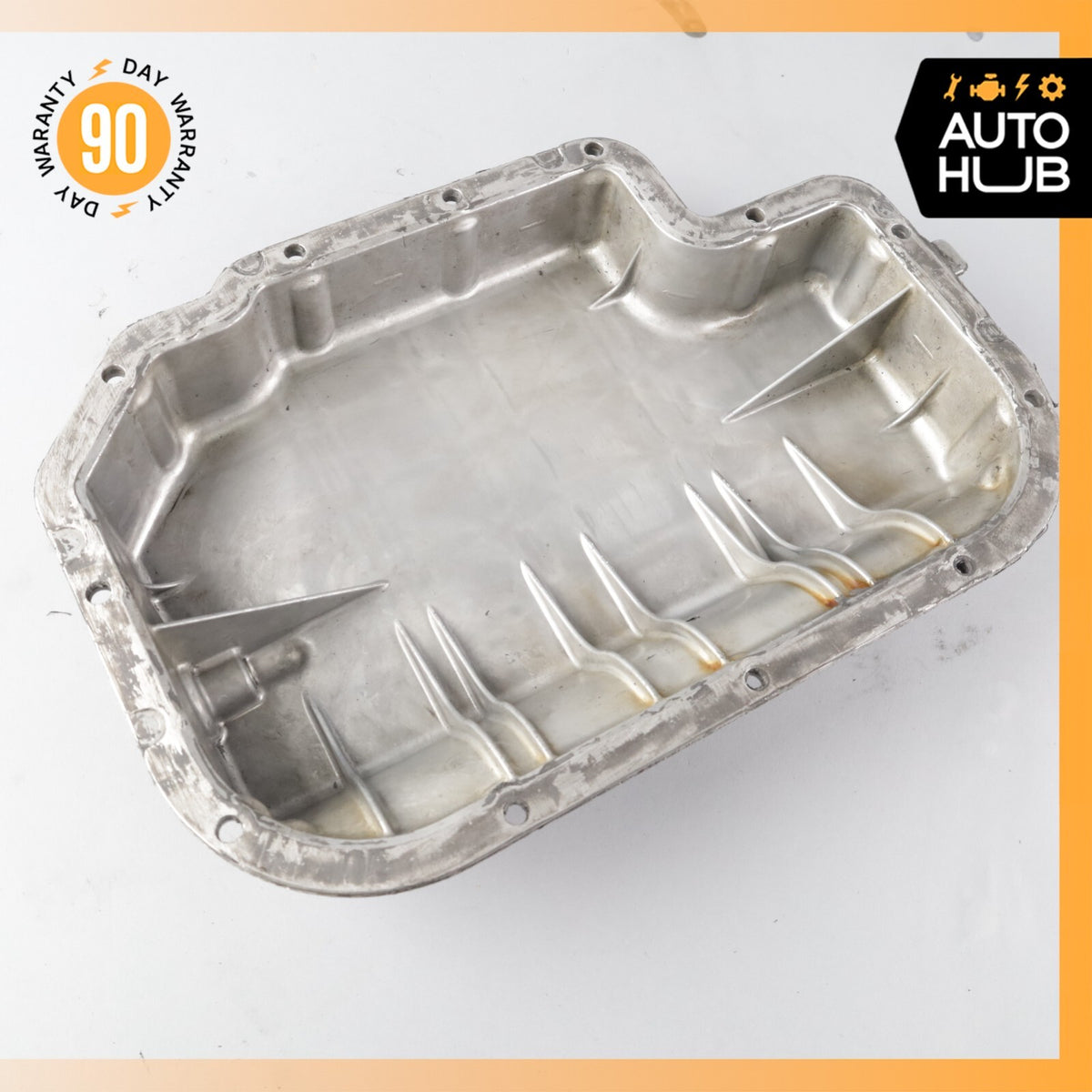 98-06 Mercedes W220 S55 AMG E430 S430 CLK430 Lower Oil Pan 1120140603 OEM - photo 6