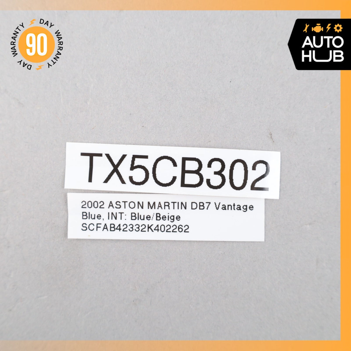 Aston Martin DB7 Vantage Change Over EGR EVR Vacuum Solenoid Valve OEM 23k - photo 9