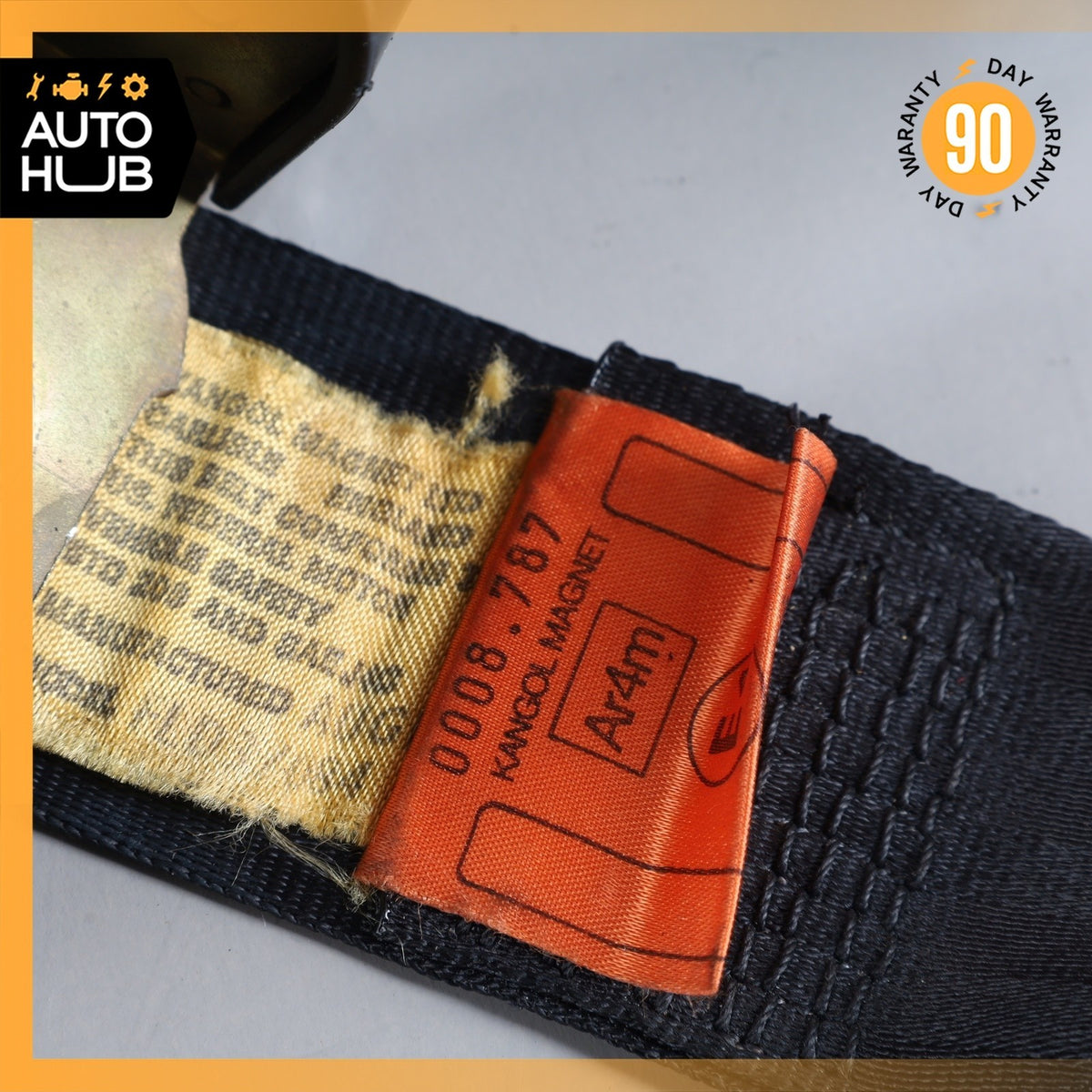 81-86 Rolls Royce Silver Spirit Spur / Bentley Mulsanne Rear Side Seat Belt OEM - photo 4