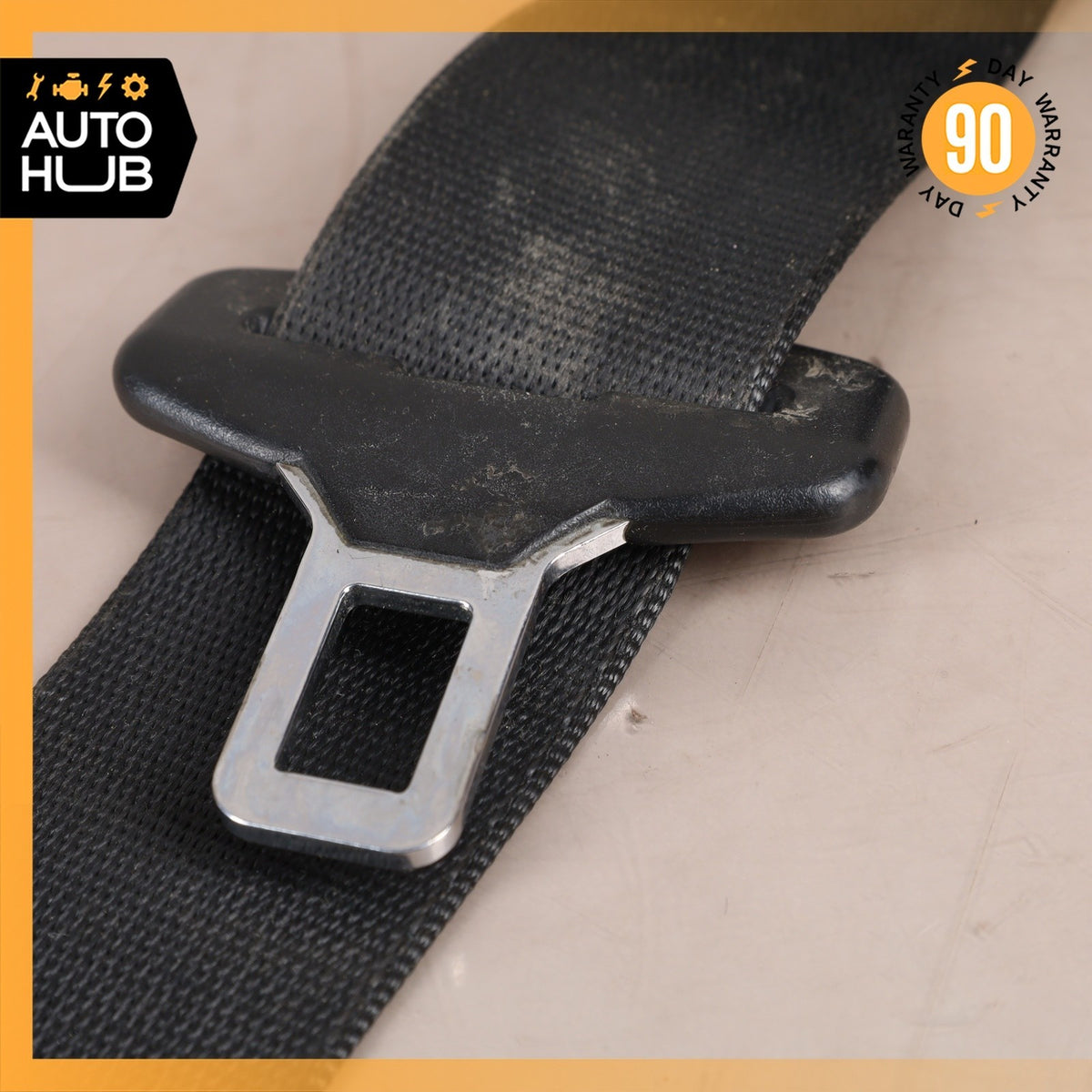 03-04 Mercedes W211 E320 E350 E500 Seat Belt Retractor Front Left Side Black OEM - photo 3